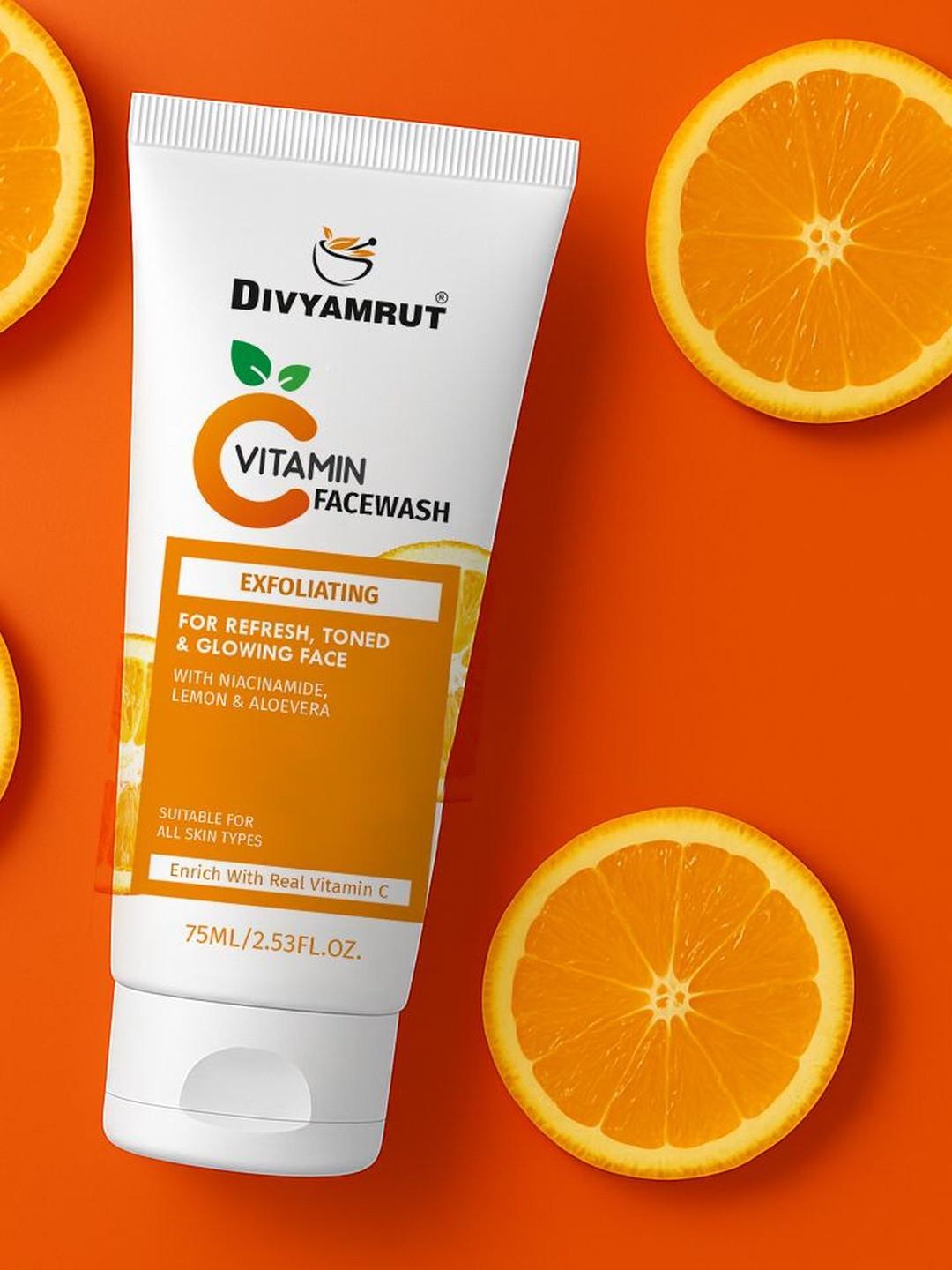 Divyamrut Vitamin C Face Wash - 75 ml