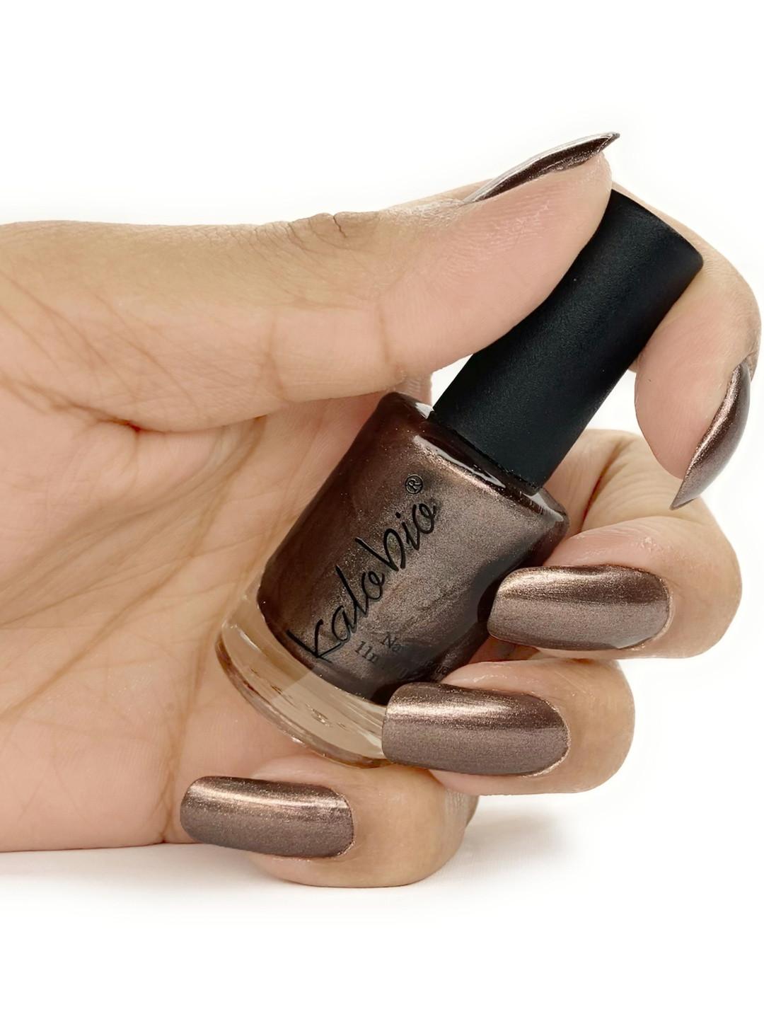 Kalobio Long Lasting Metallic Nail Lacquer - Peanut M17 - 11 ml