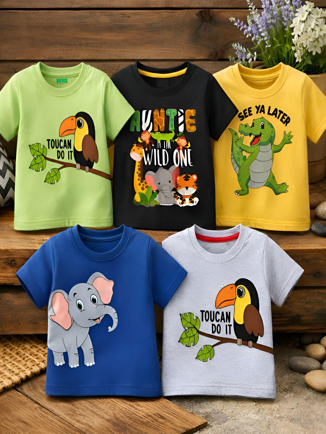 PY PINKYOU Boys Cotton Tshirts
