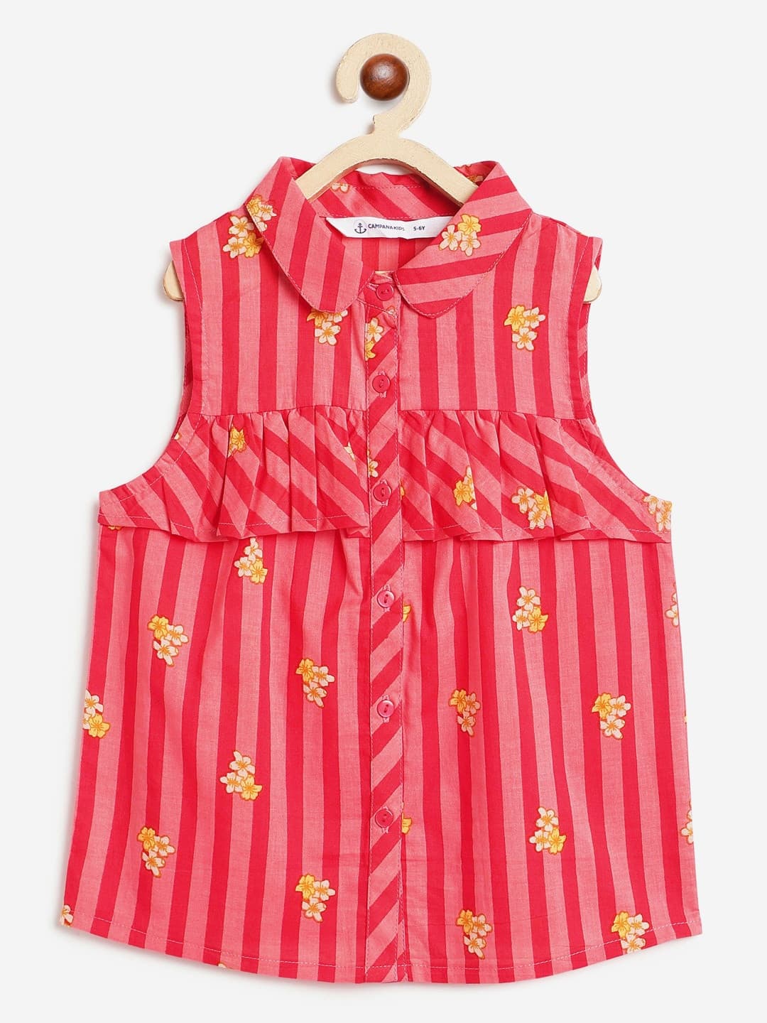 Campana Girls Cotton Tops