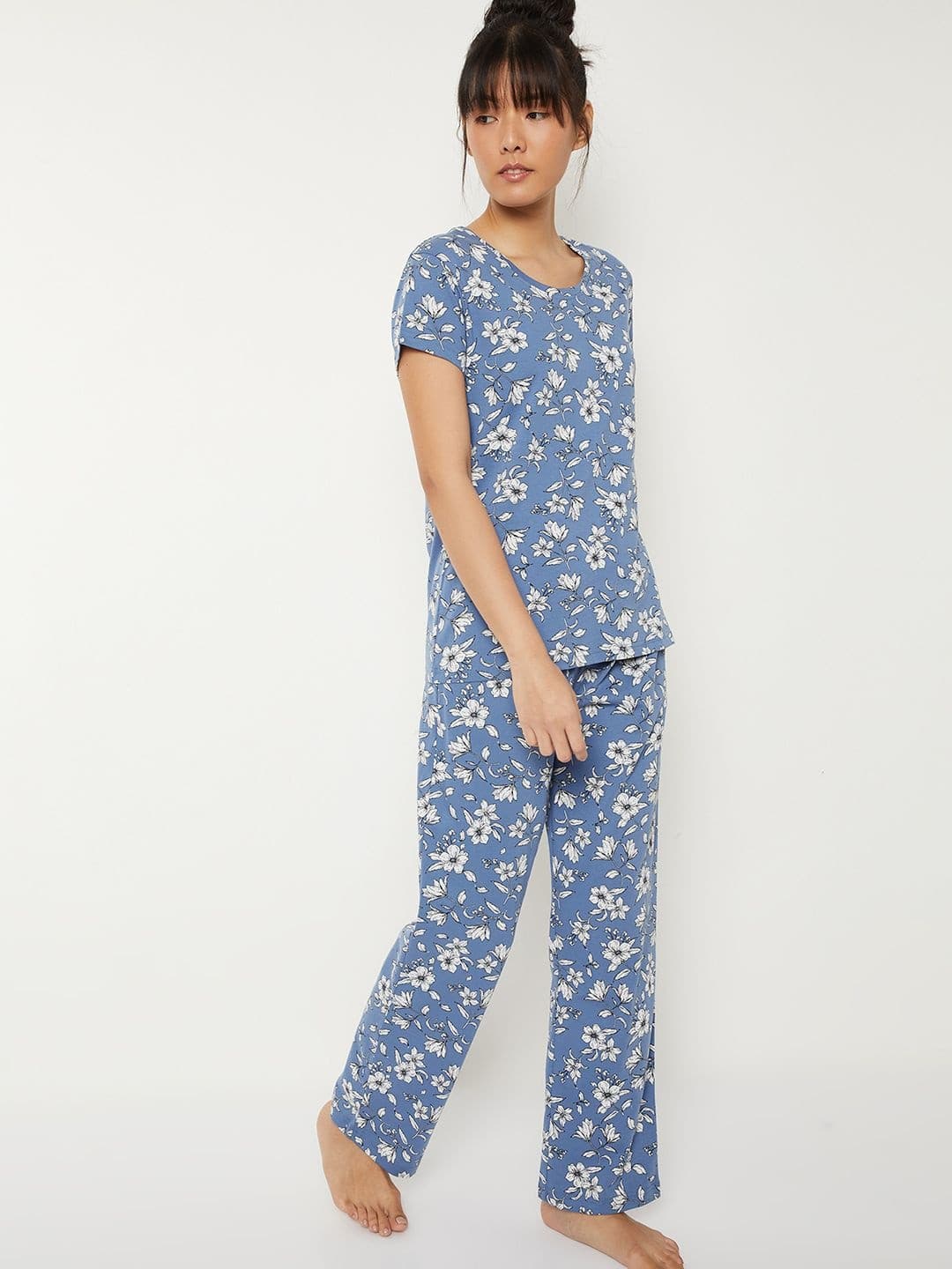 max Women Printed Night suit