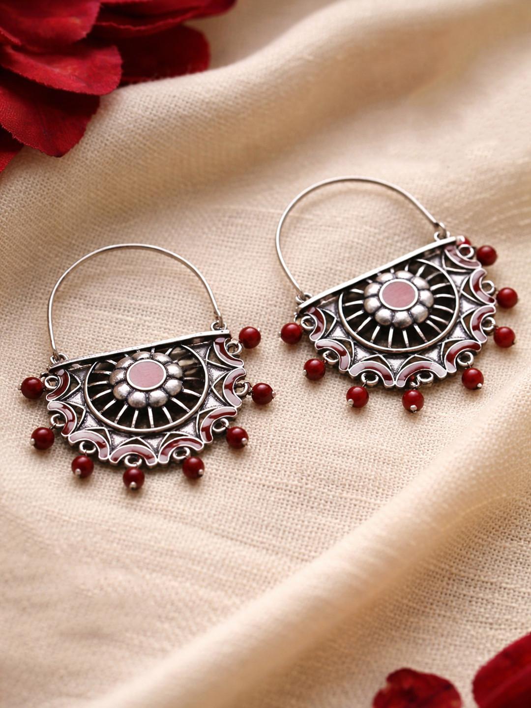 Rangabati Filigree Pattern Earrings