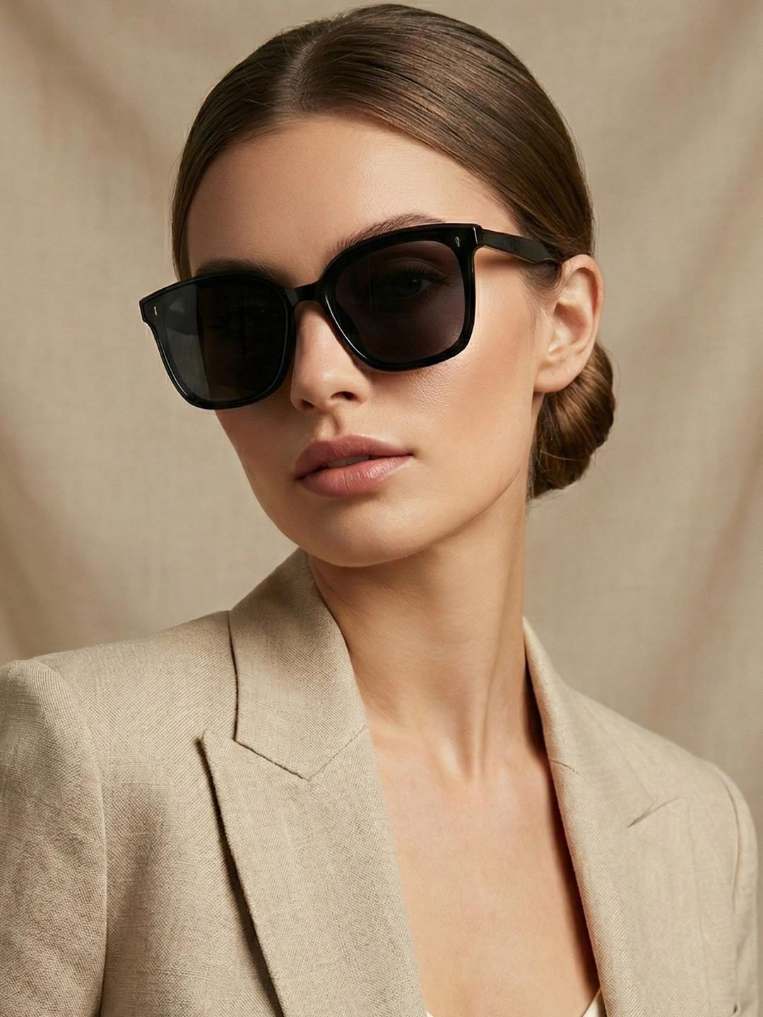 RORCE Women Square Sunglasses with UV Protected Lens