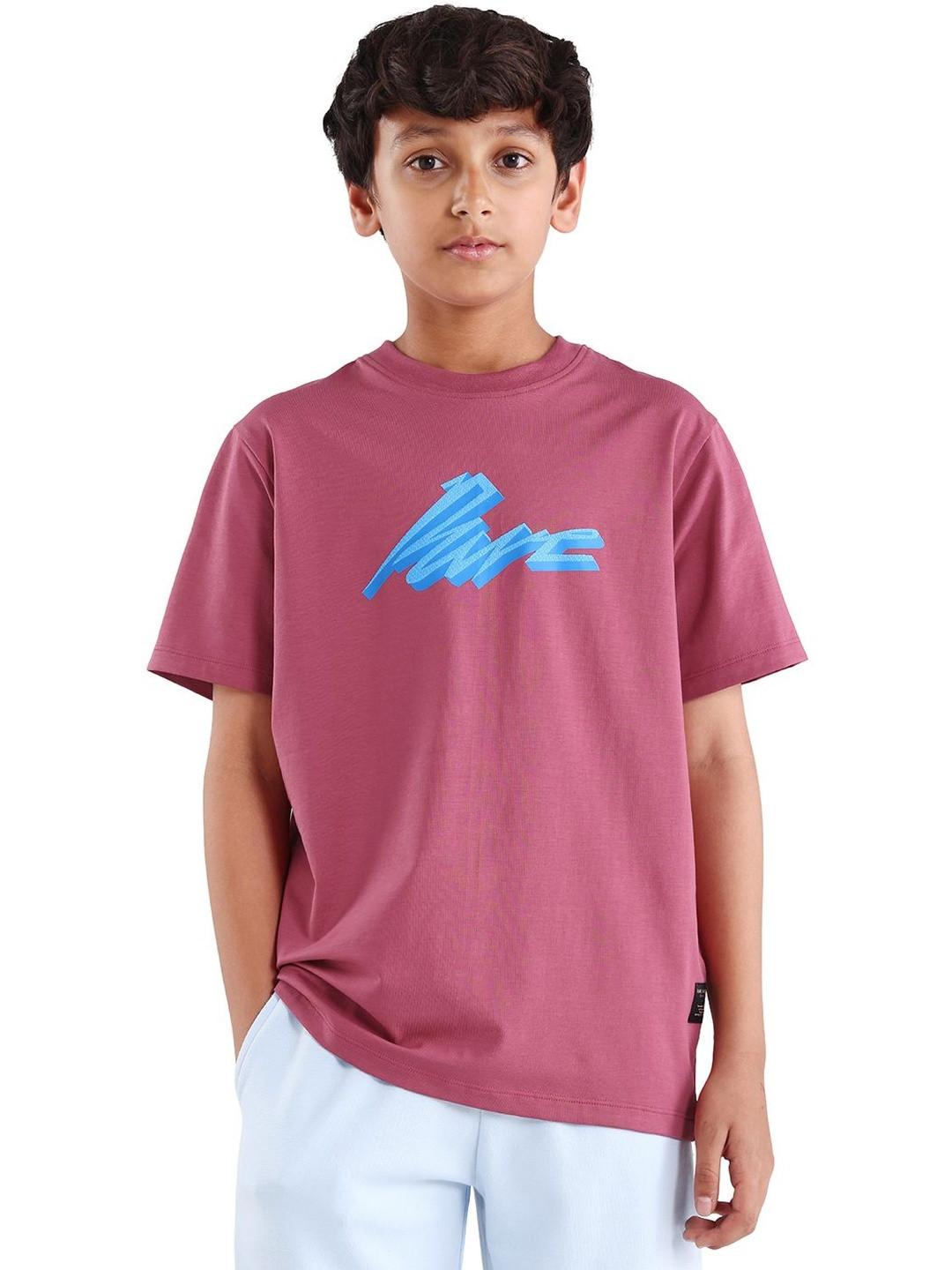 RARE ONES Via Printed Cotton Round Neck Short Sleeves T-shirt
