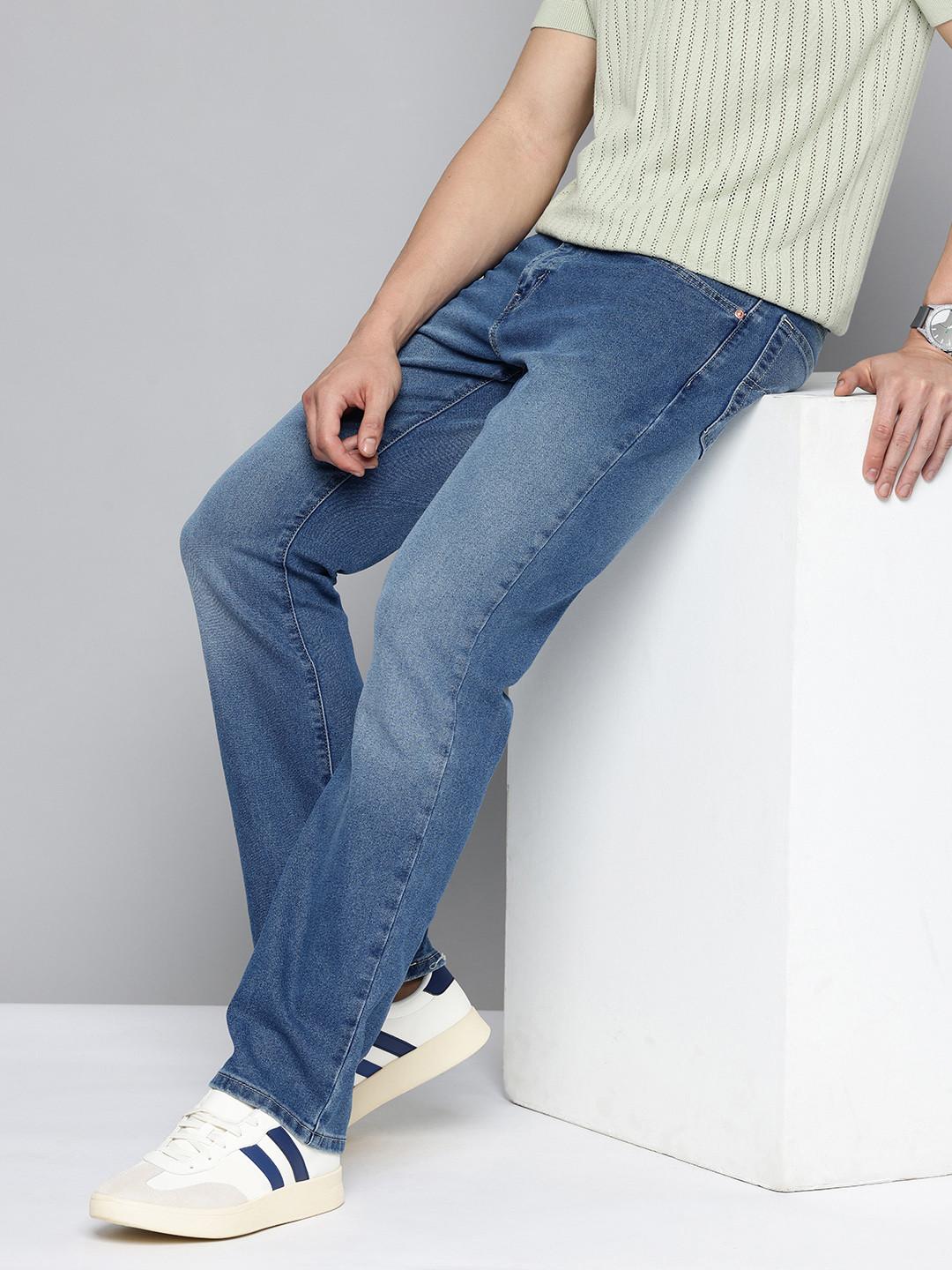 Levis Men 517 Bootcut Heavy Fade Stretchable Jeans