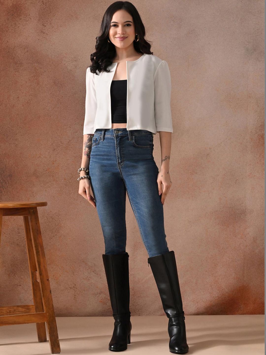 RAYWARE Women Crop Shrug
