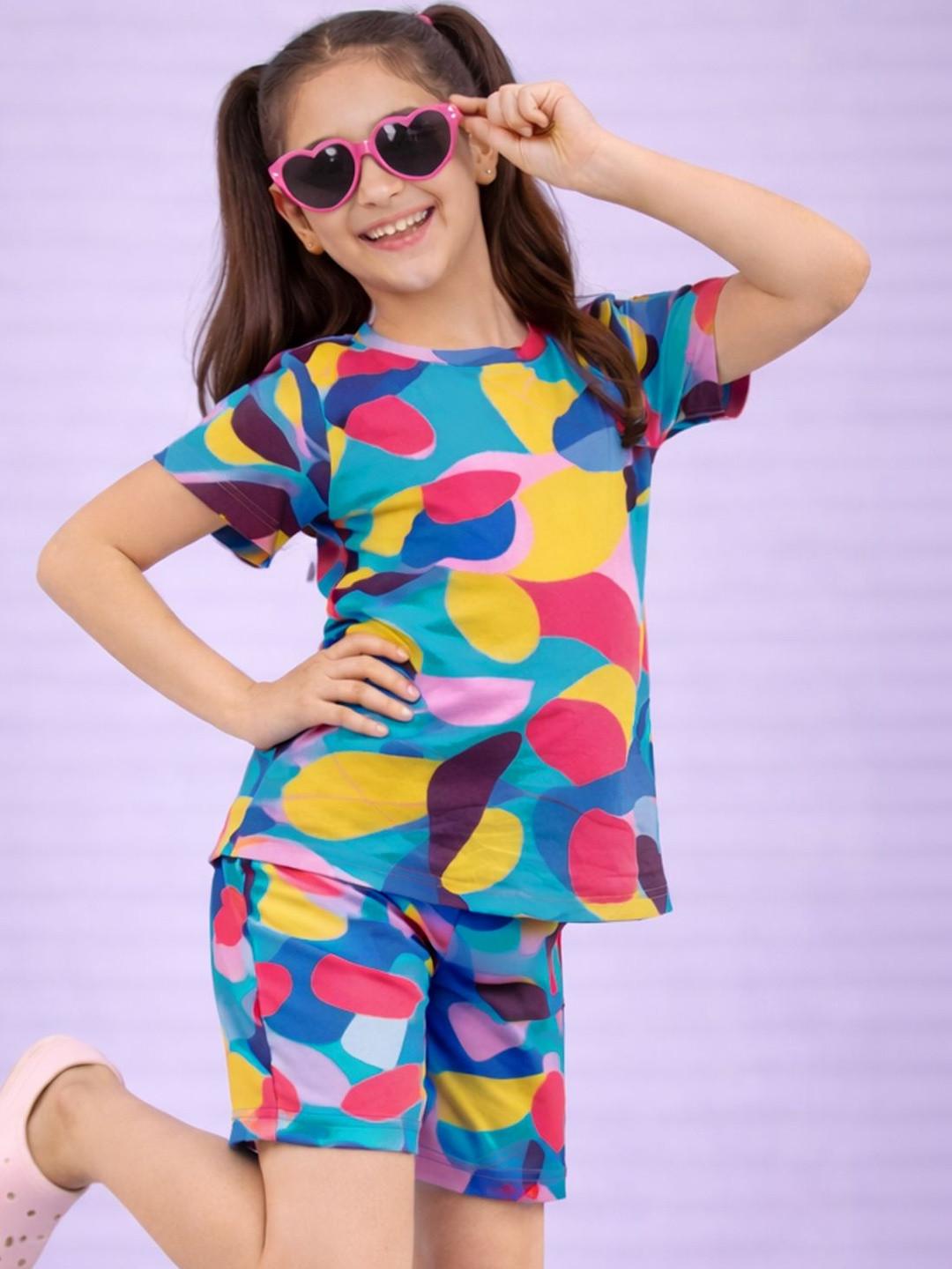 LITBABY Girls Printed Nightdress