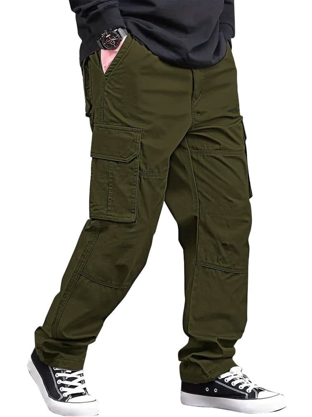 COMBRAIDED Men Cargos Trousers