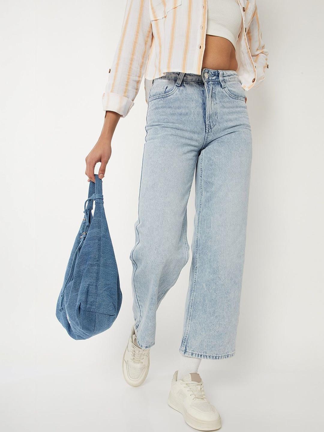 max Women Regular Fit Mid-Rise Light Fade Stretchable Jeans