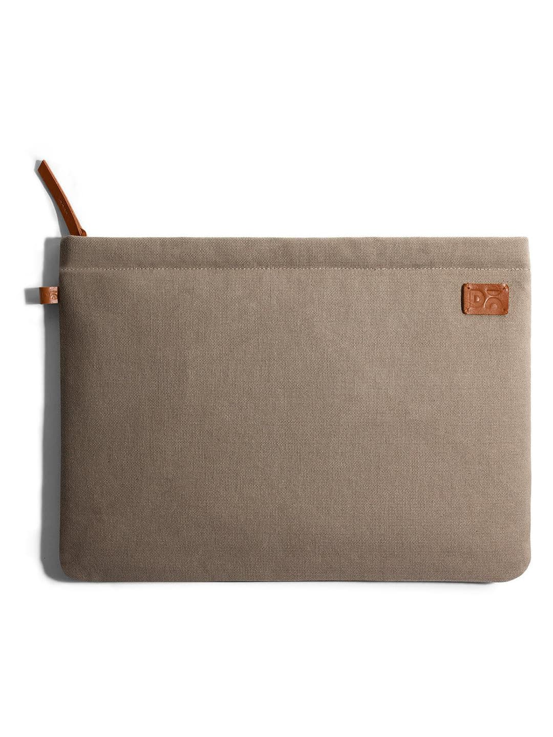 DailyObjects Unisex Khaki Beige Skipper Sleeve Medium For MacBook Air/Pro 33.02cm
