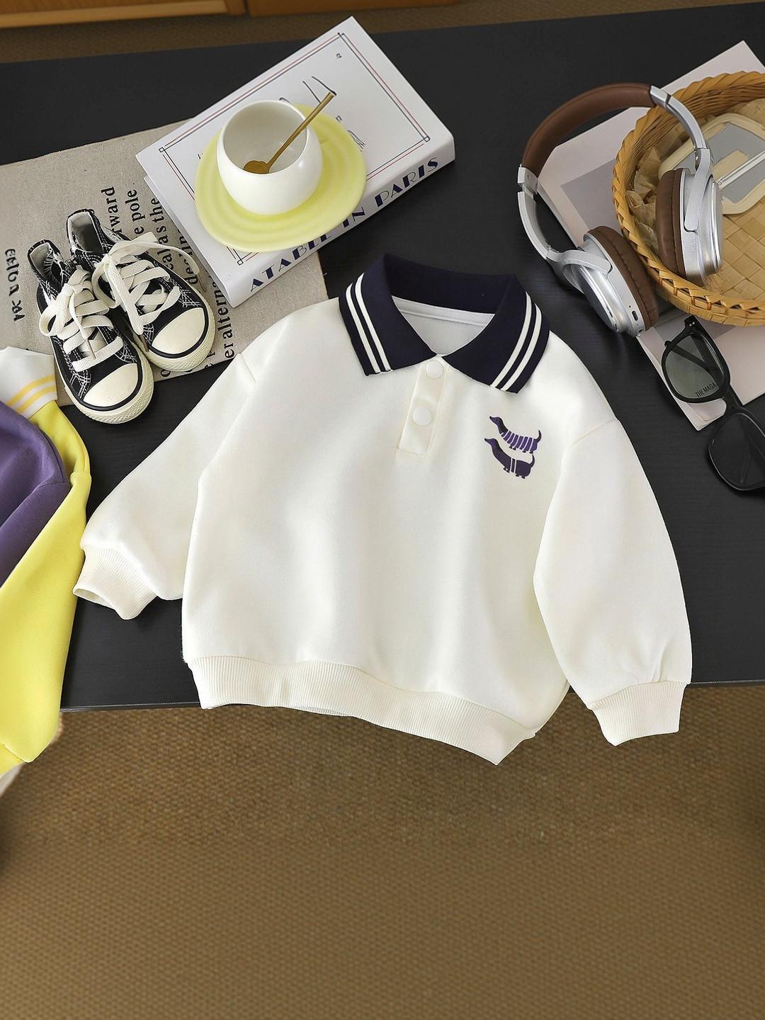 YK Boys Printed Sweatshirt