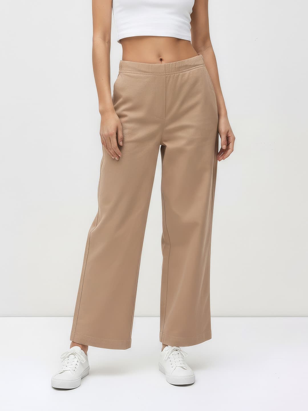 The Roadster Life Co. Women Regular Fit Trousers