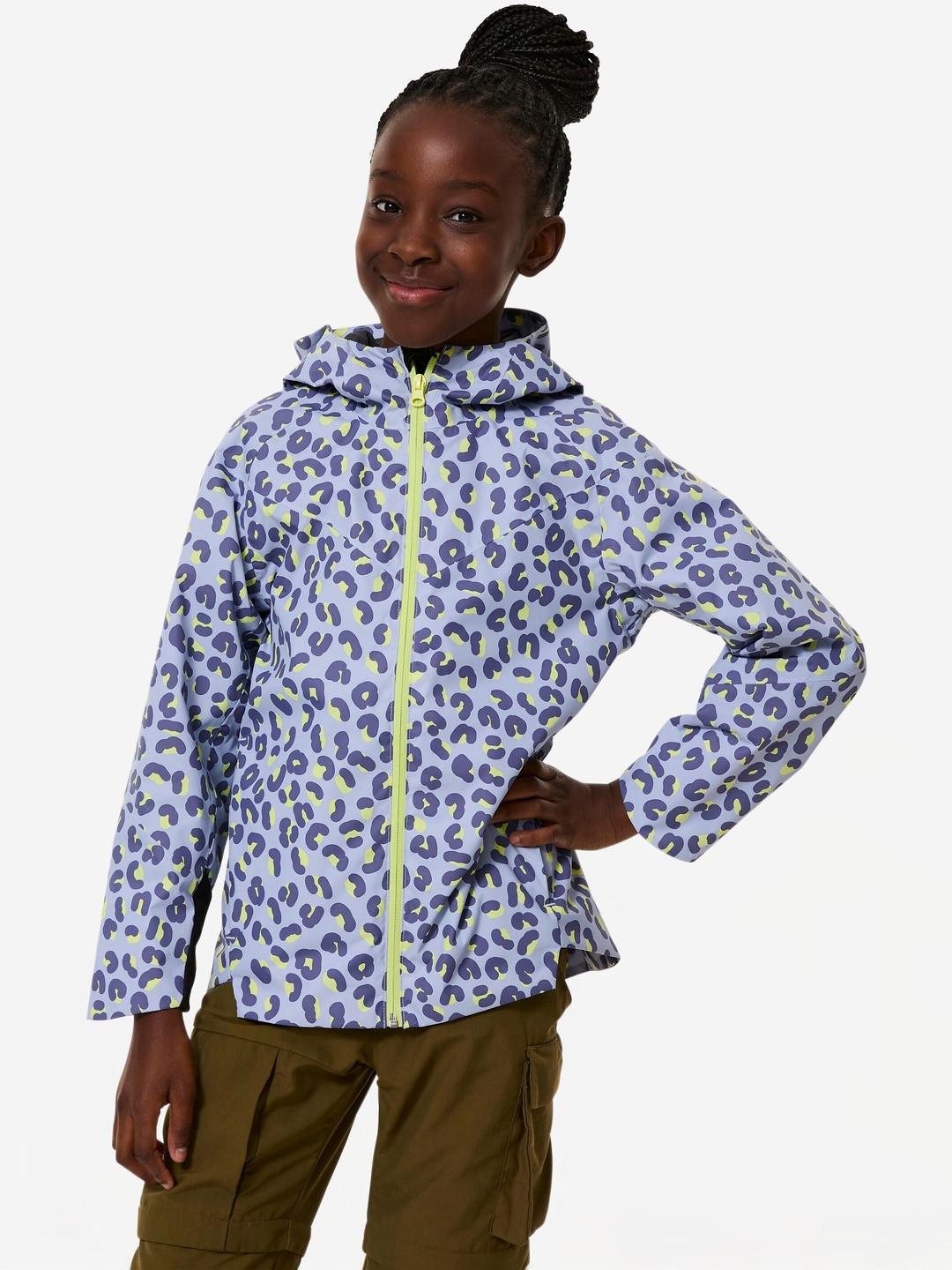 Decathlon Quechua - Kids Grey MH500 TW Waterproof Hiking Jackets