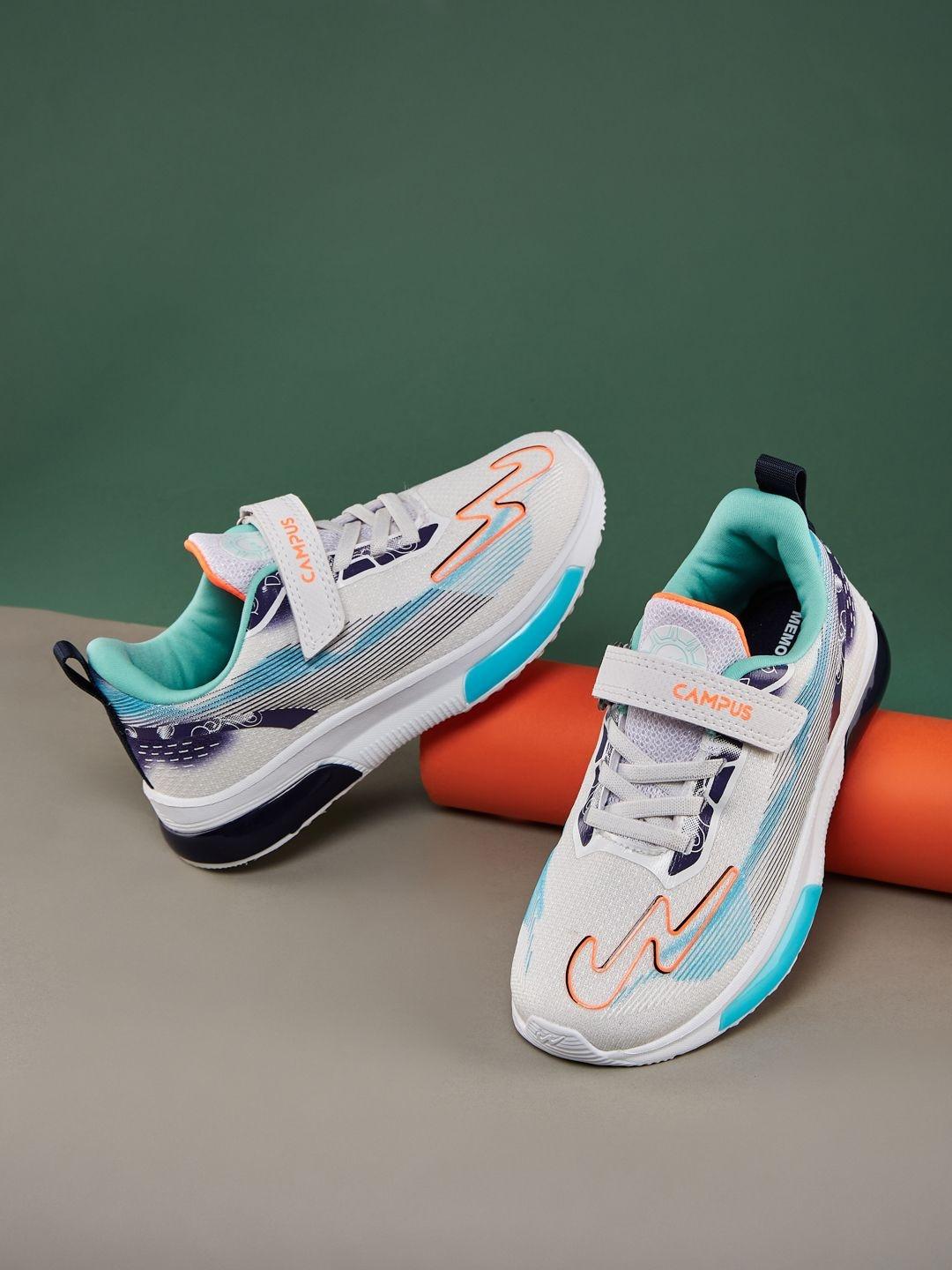 Campus Unisex Kids Mesh Training or Gym Non-Marking Shoes FLYRO