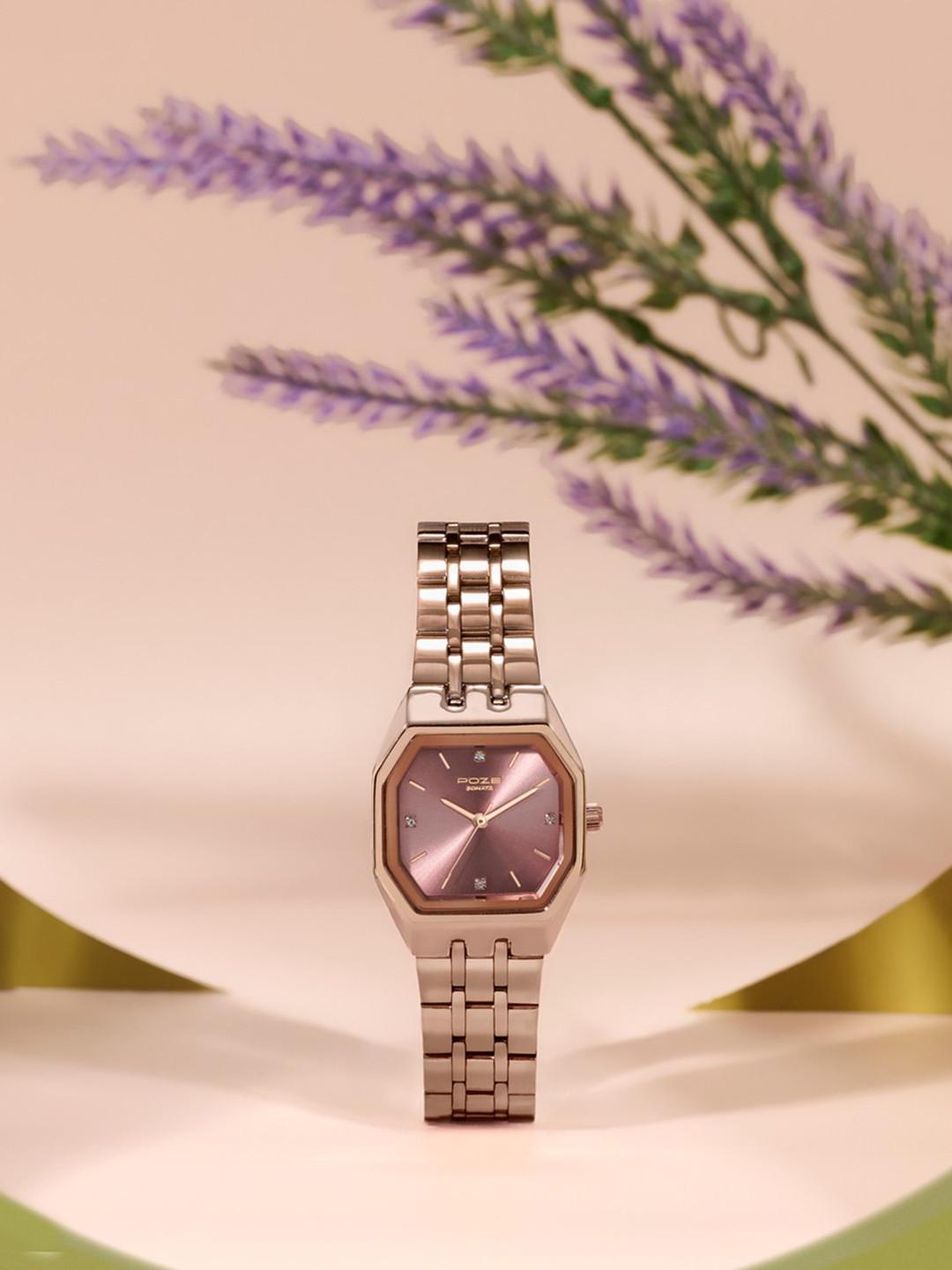 Sonata Women Poze 8 Quartz Analog Pink Dial Watch - SP80164WM01W