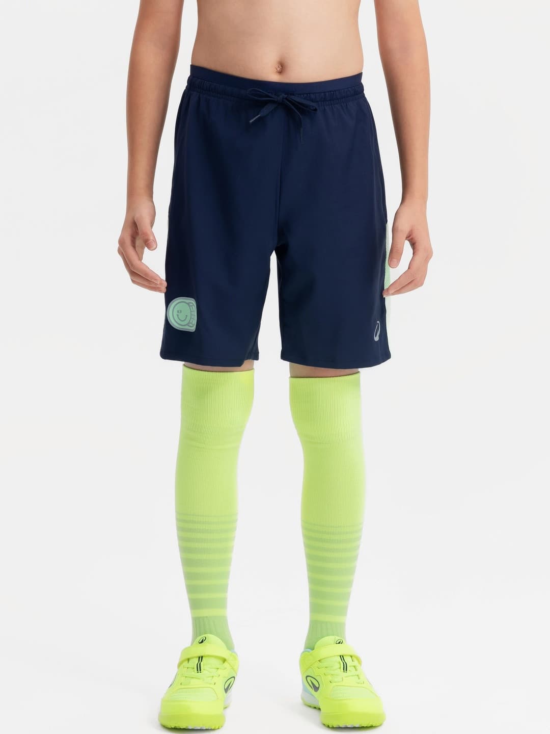 Decathlon Kipsta - Kids Navy Viralto Abrasion Resistance Football Shorts