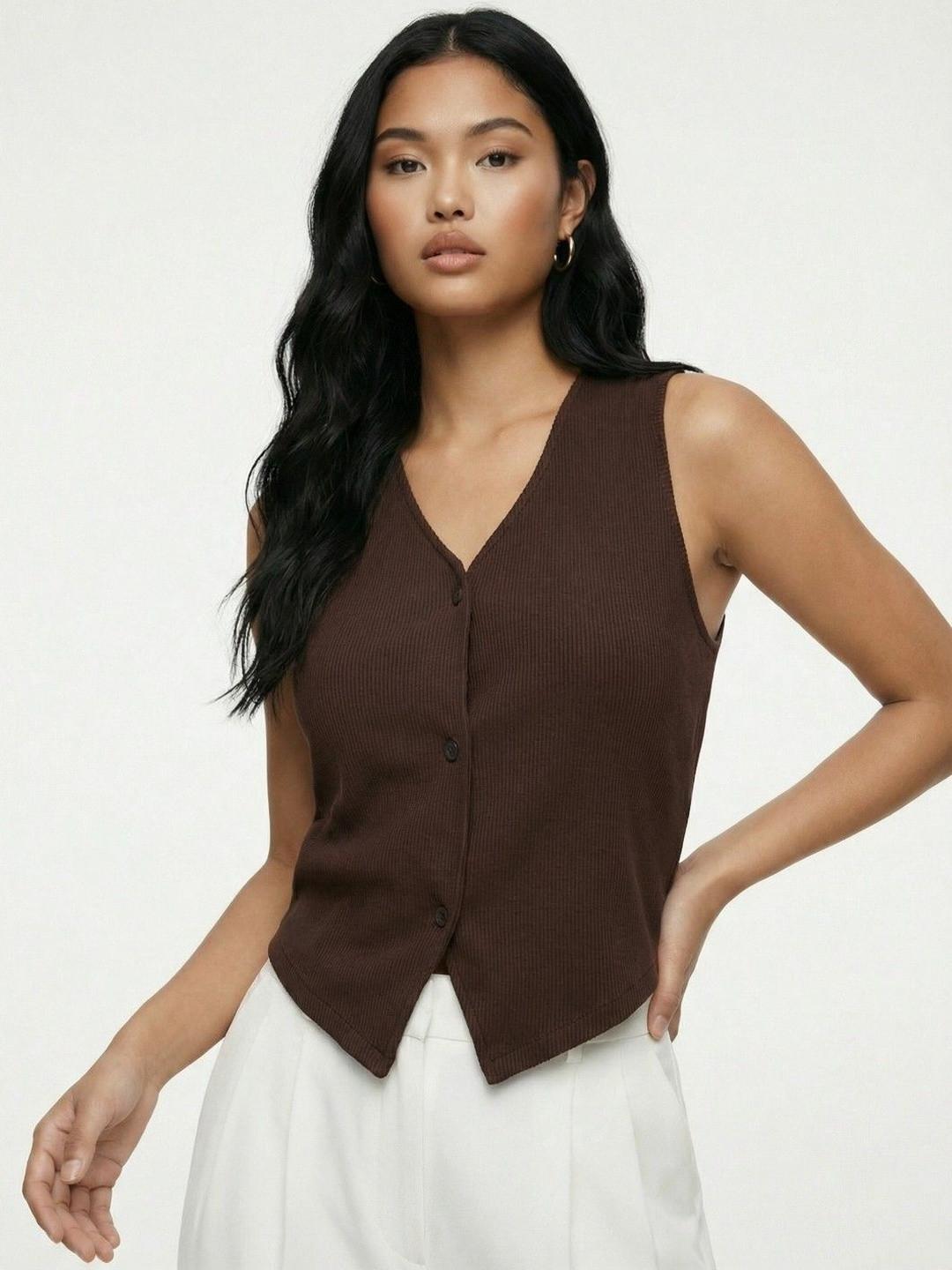 glitchez Layered Crop Top