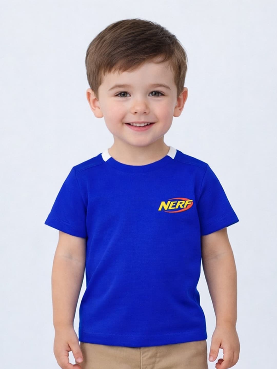 YK X Wildwoods Boys Graphic Printed Round Neck T- shirt