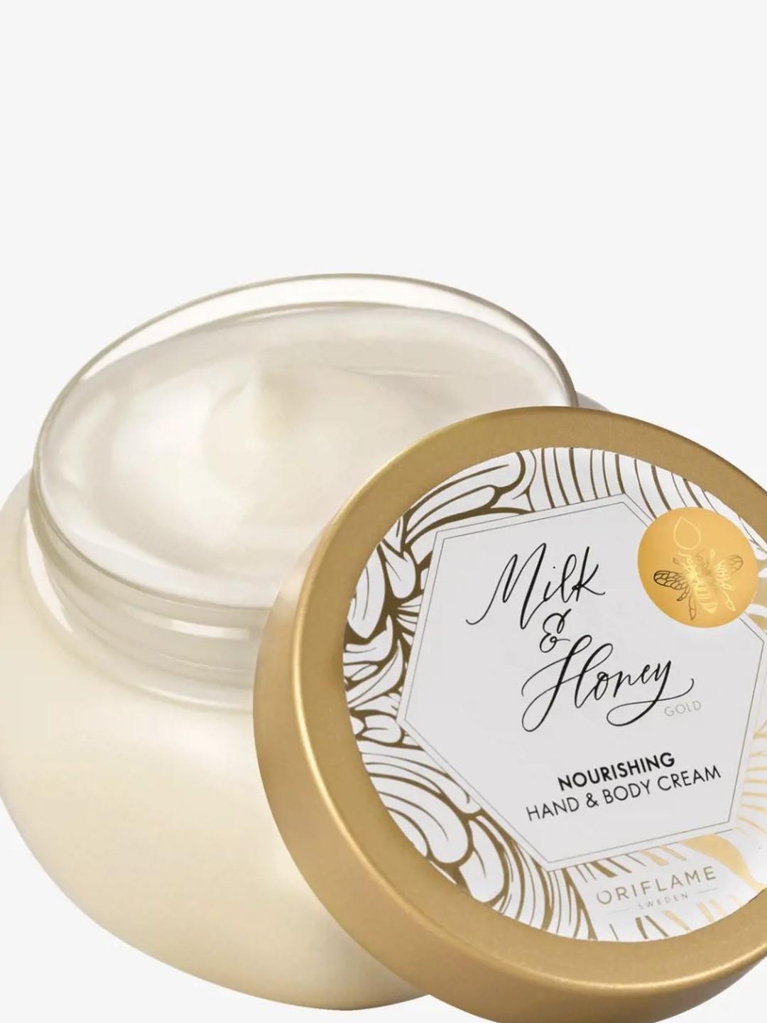 Oriflame Milk & Honey Gold Nourishing Hand & Body Cream- 250 ml