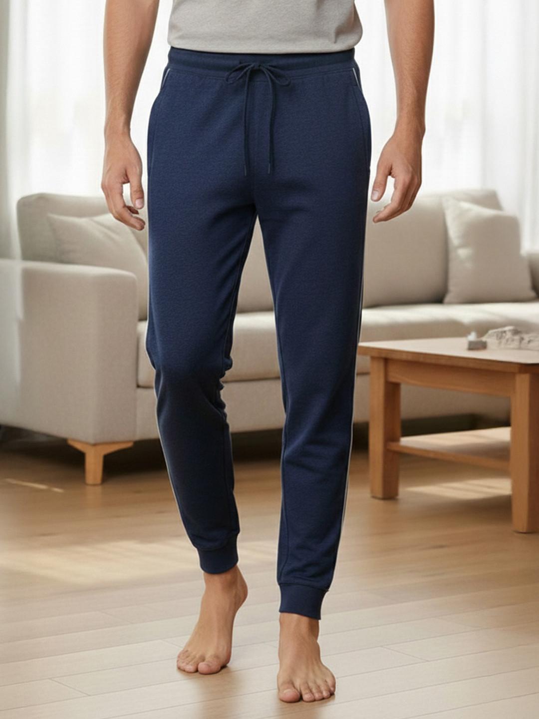 The Roadster Lifestyle Co Cotton Mid-Rise Lounge Pants