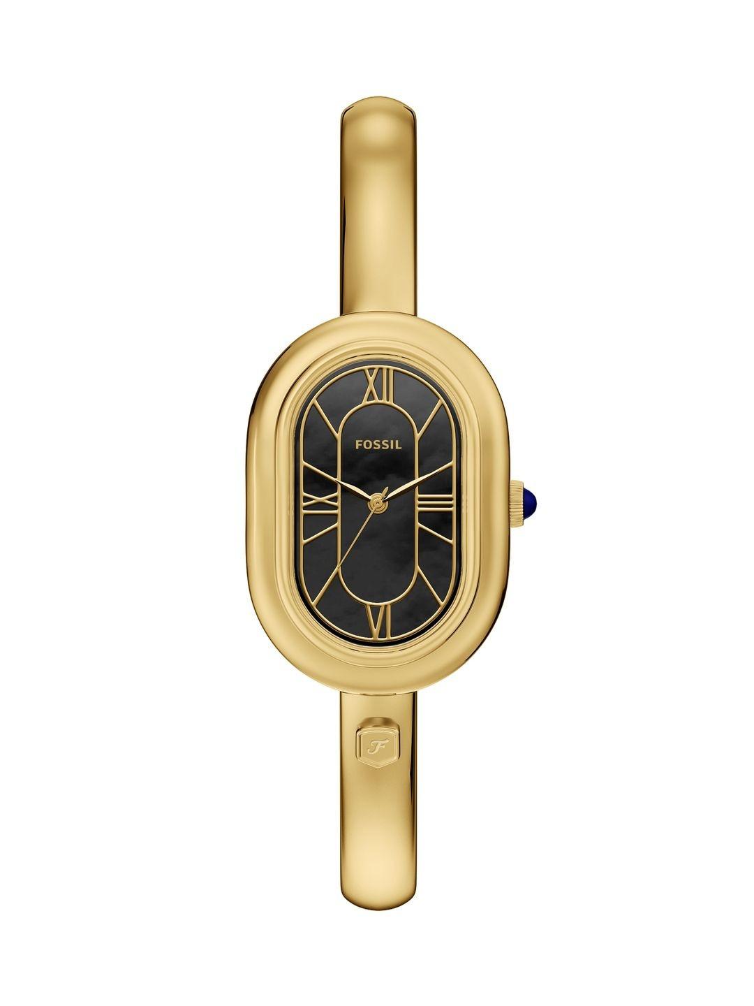 Fossil Women Dial & Stainless Steel Bracelet Style Straps Analogue Watch ES5456