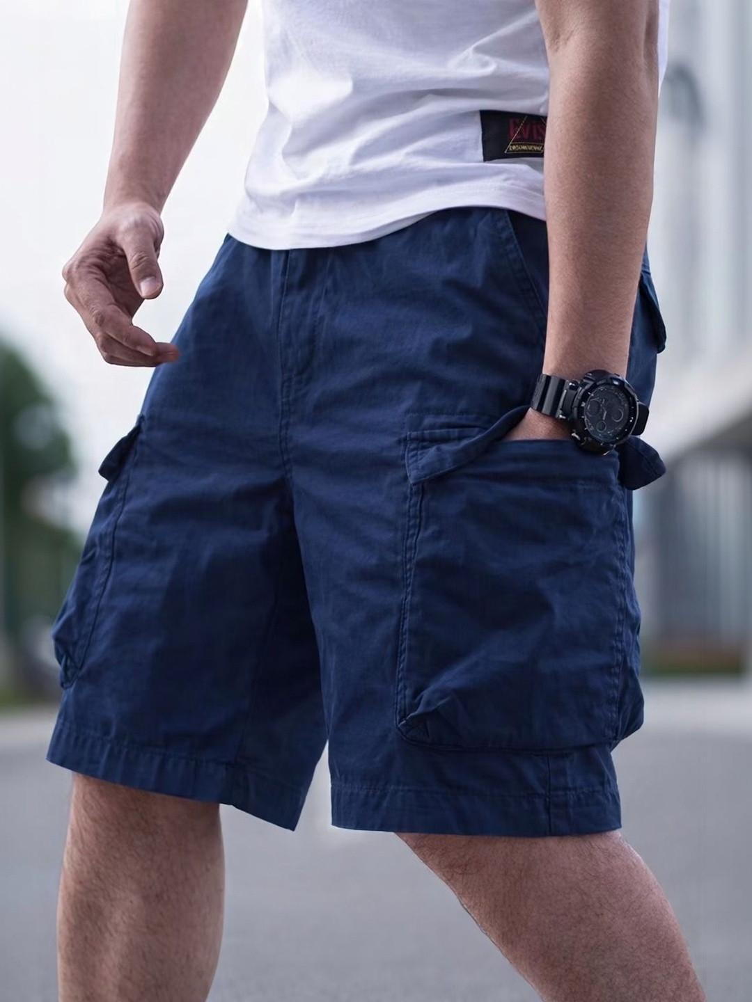 COMBRAIDED Men Cargo Shorts