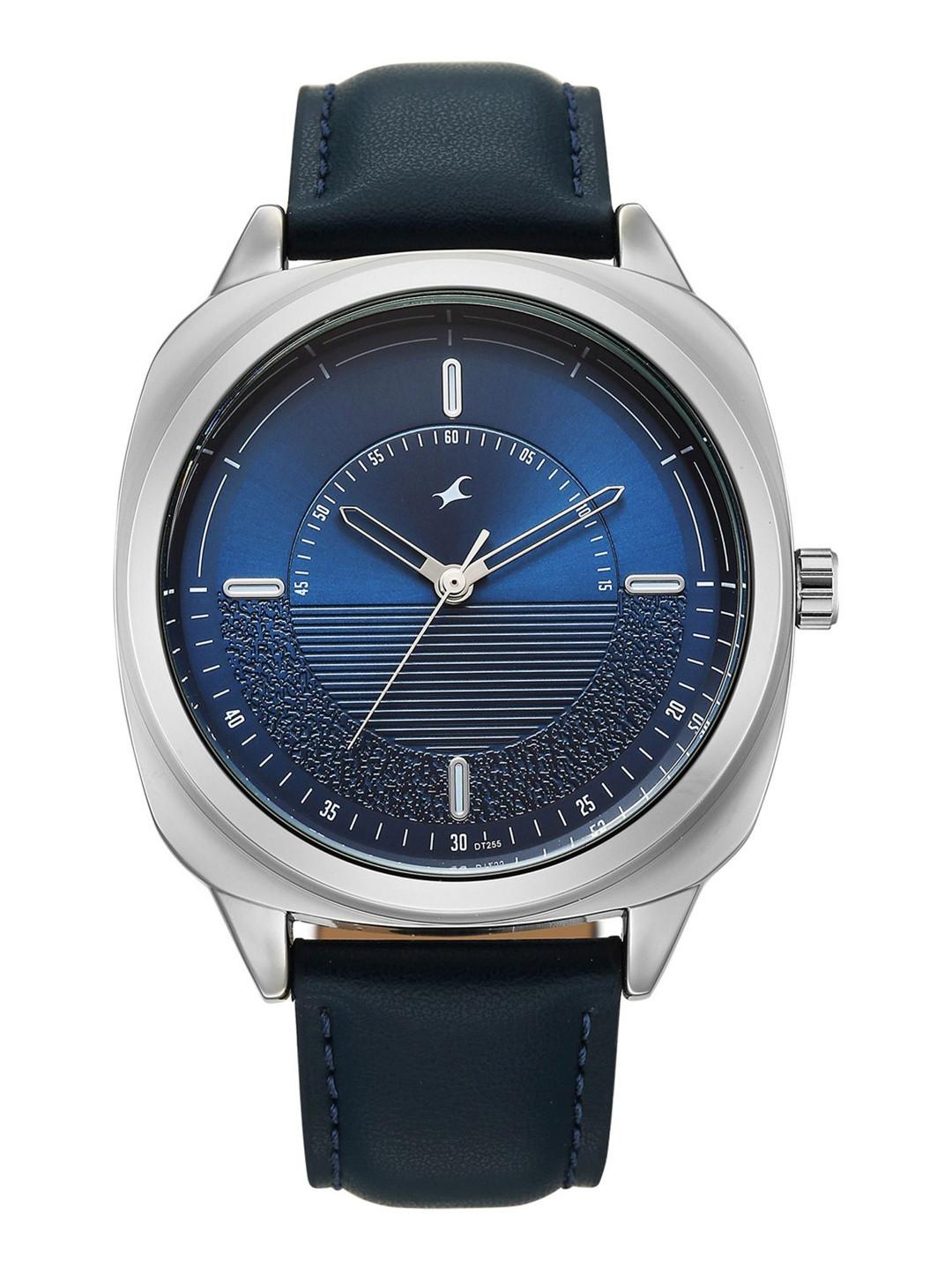 Fastrack Men Stunners X Quartz Analog Dark Blue Dial Watch - 38161SL02