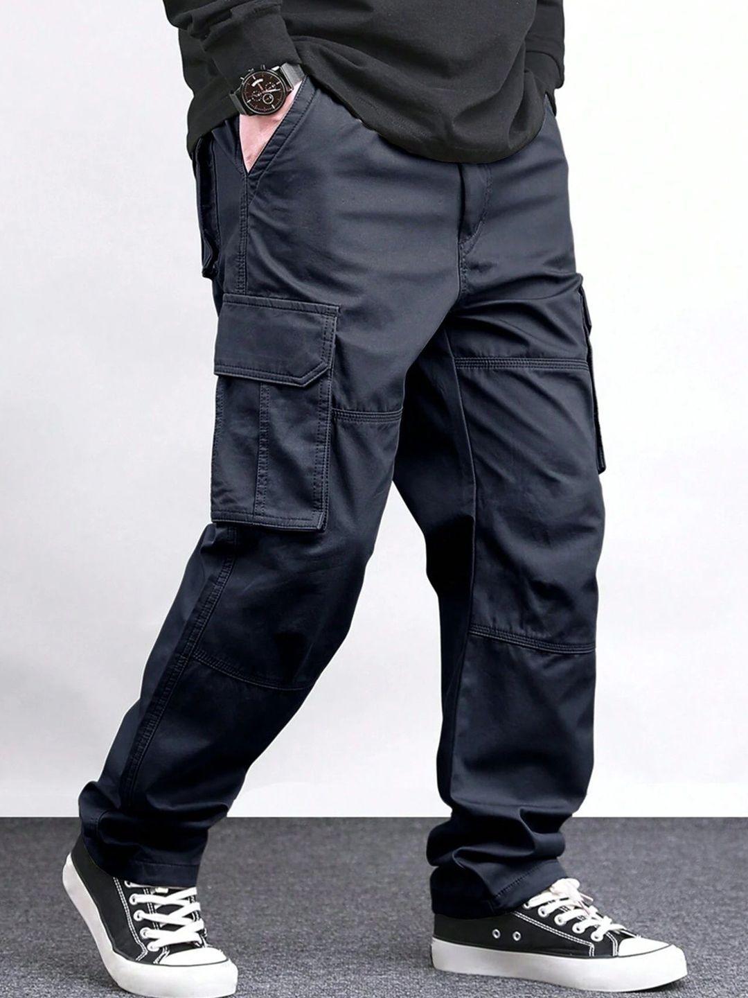 COMBRAIDED Men Original Loose Fit Cargos Trousers