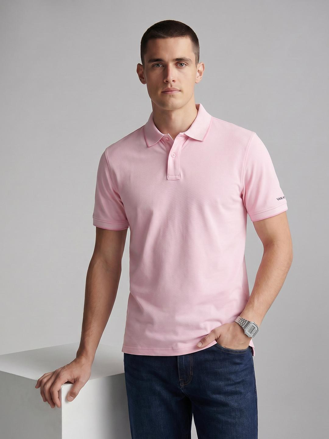 Van Heusen Men Polo Collar T-shirt