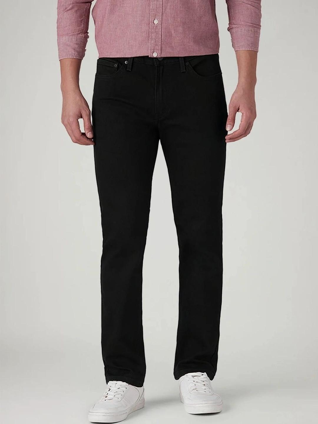Levis Men Classic Slim Fit Mid-Rise Stretchable Jeans
