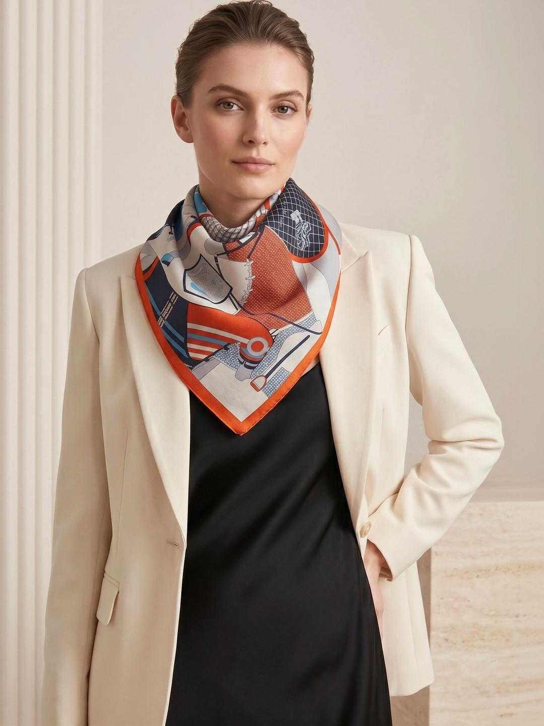 XWAGER Women Printed Scarf