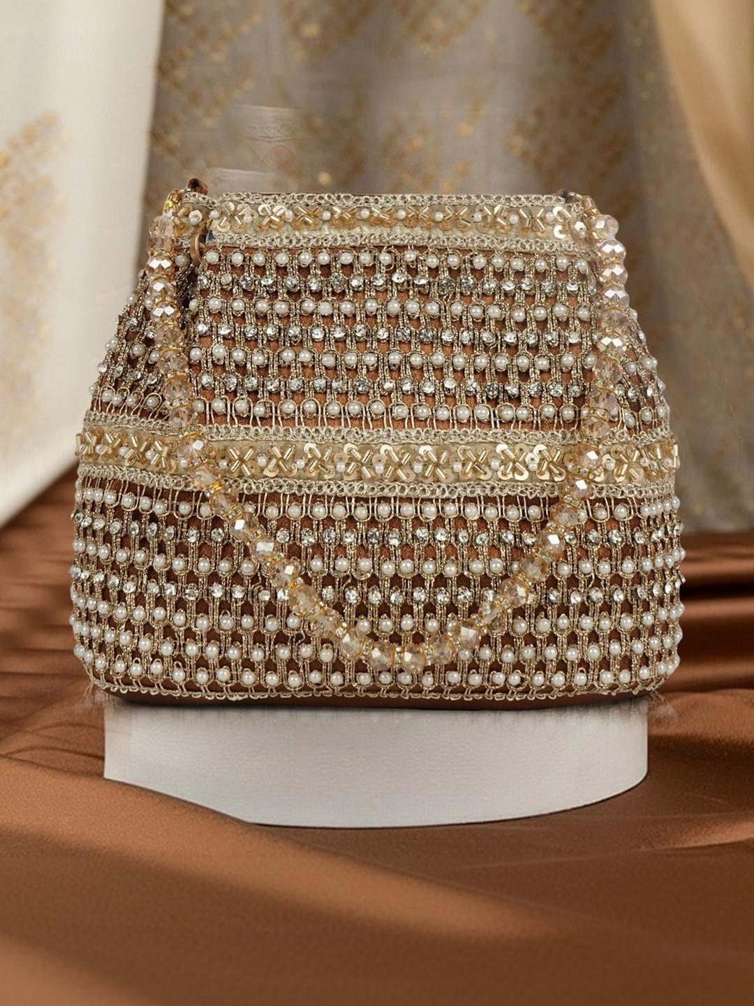 Anouk Embellished Potli Clutch