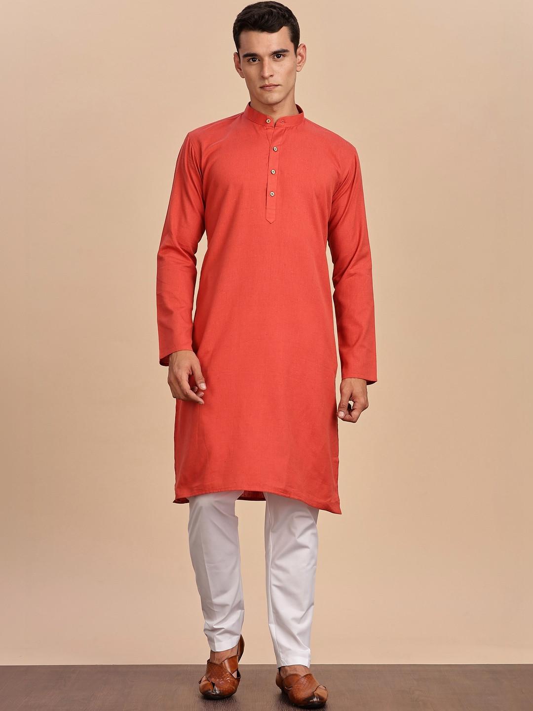 Anouk Men Pure Cotton Long Kurta