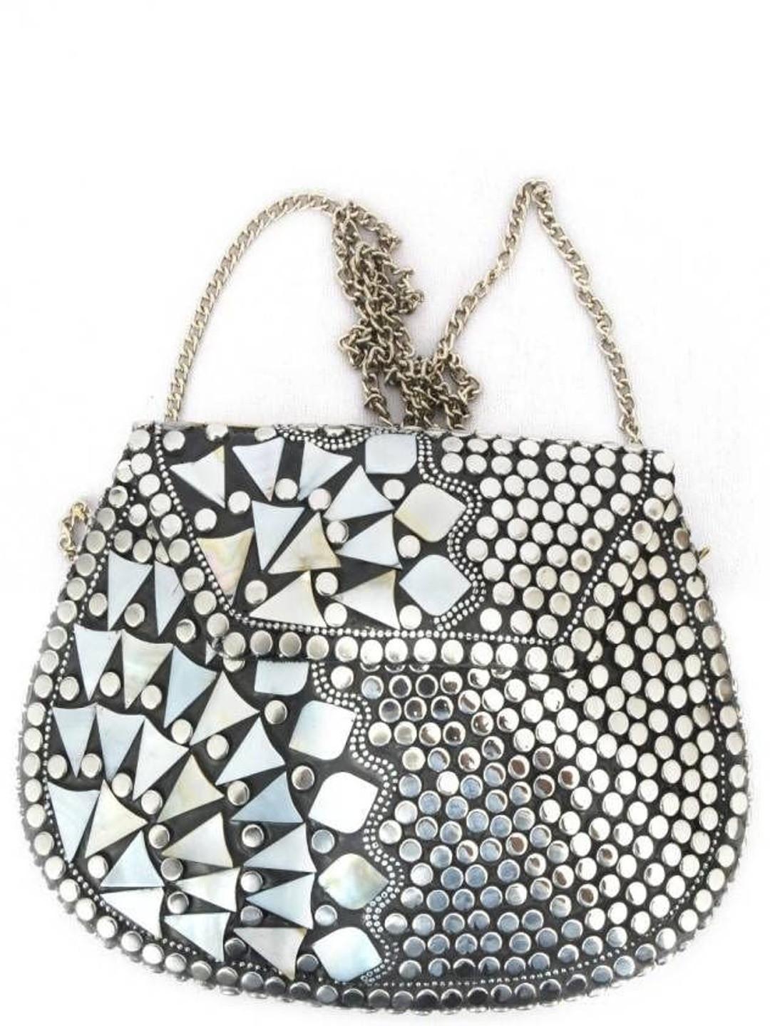 Anouk Embellished Box Clutch