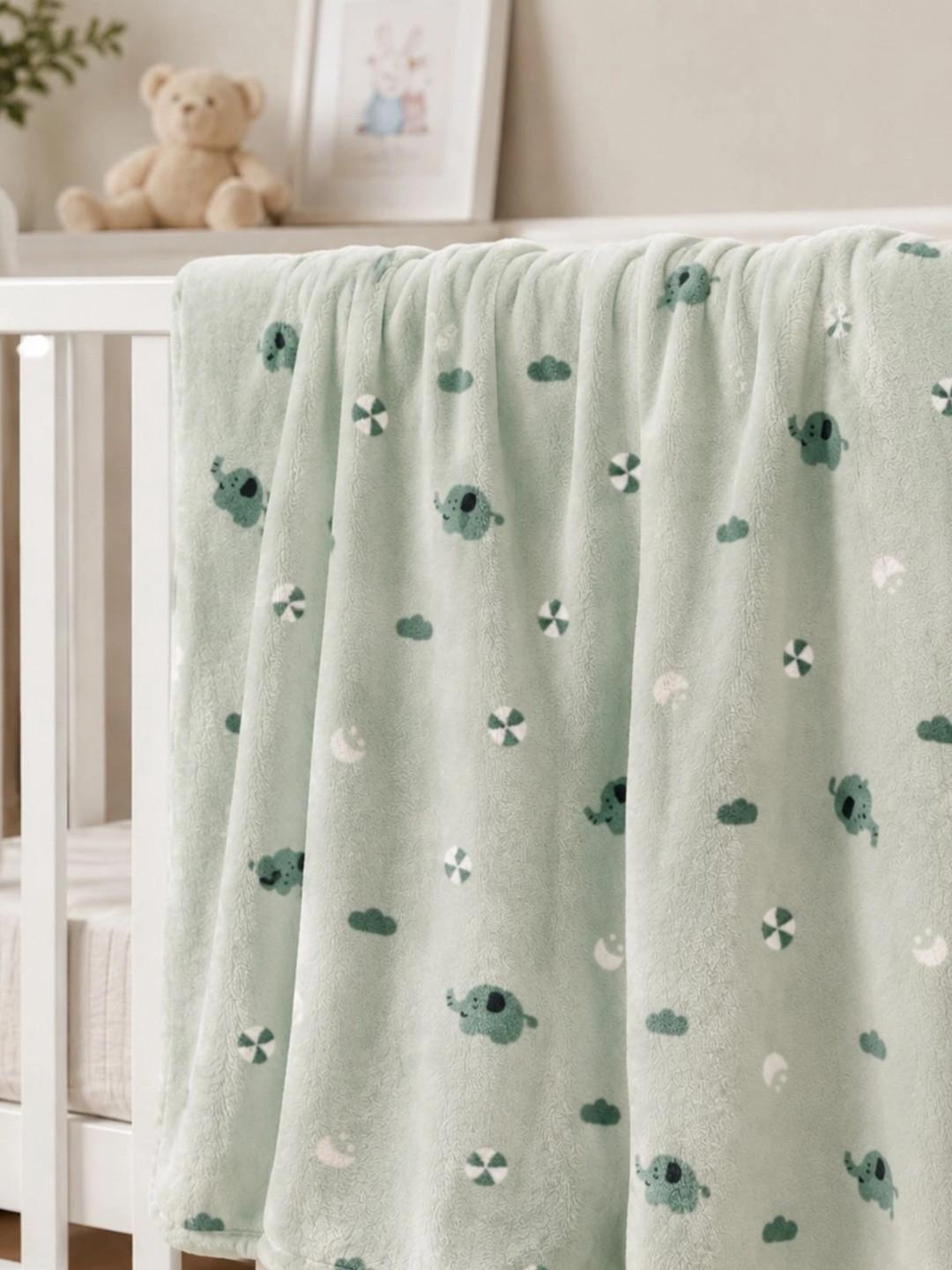 Florida Olive All season AC 300 GSM Baby Blanket