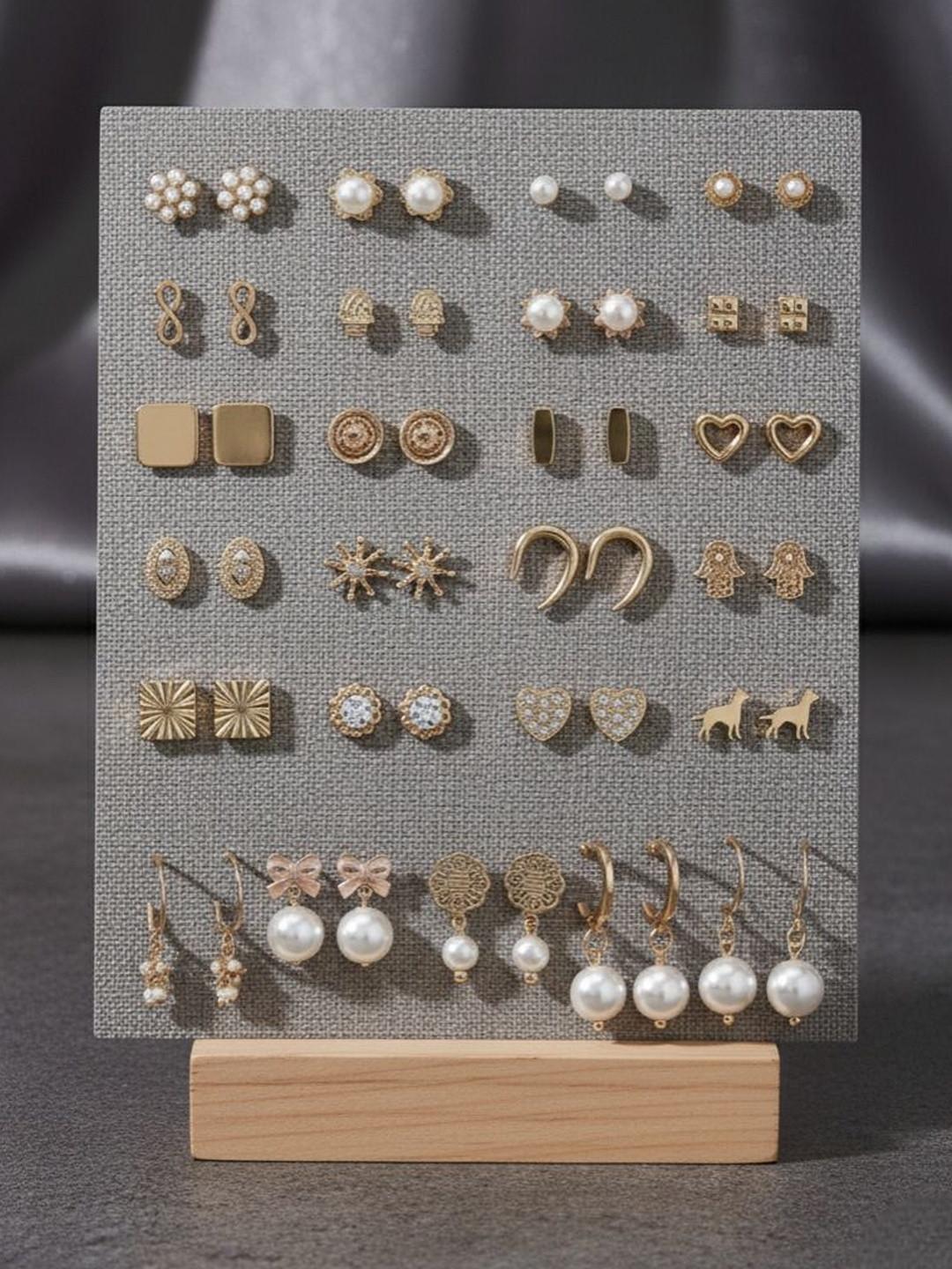 DressBerry Contemporary Studs Earrings
