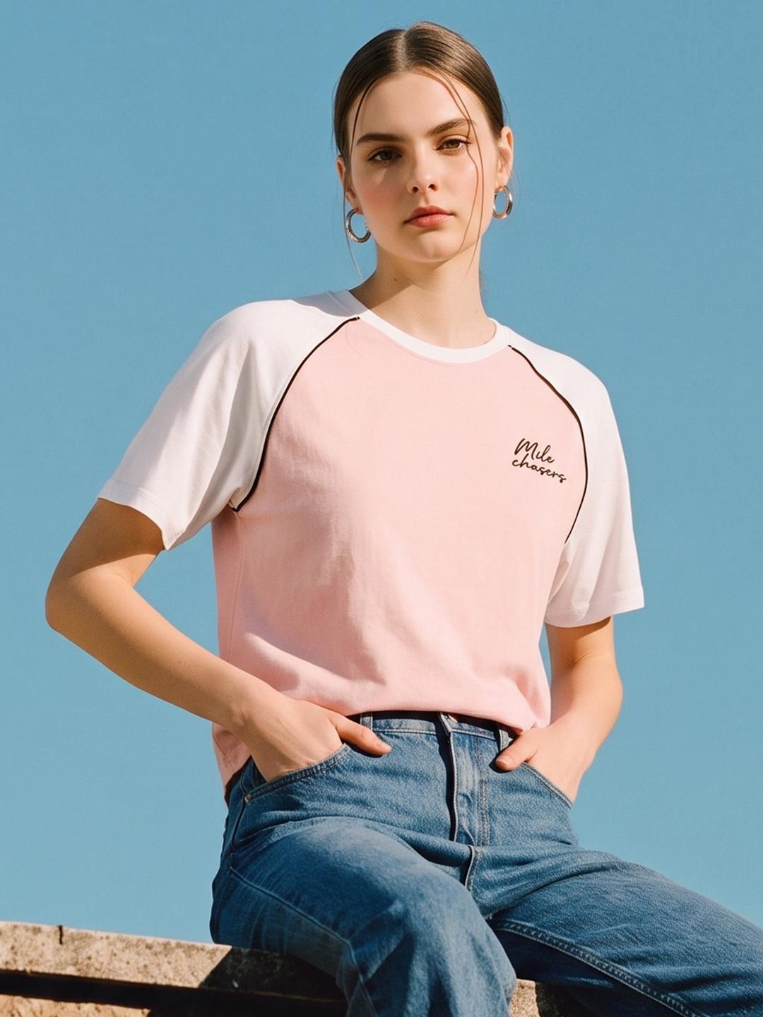 The Roadster Life Co. Colourblocked T-shirt