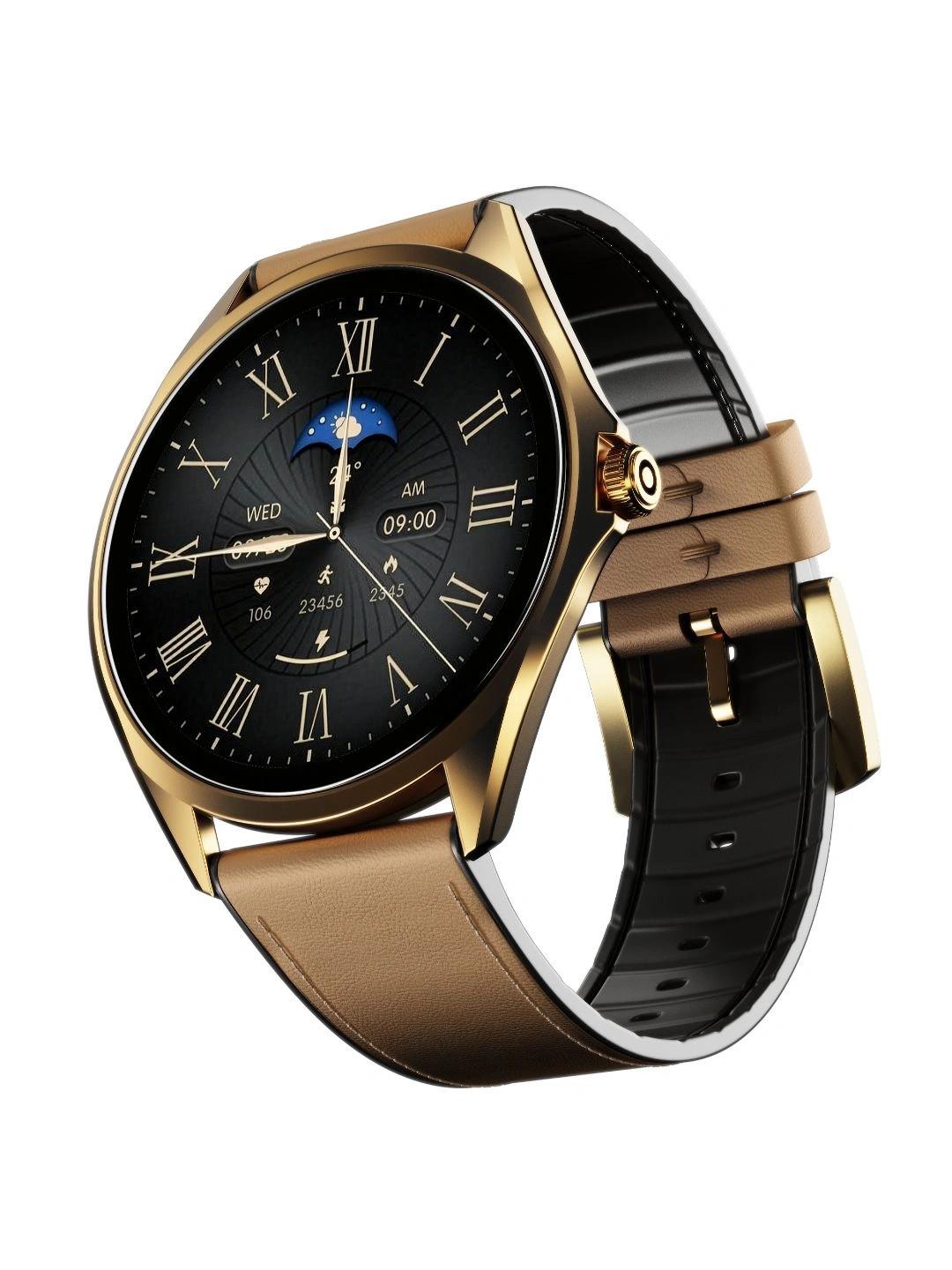 boAt Ultima Aeris Smartwatch -Tan Brown