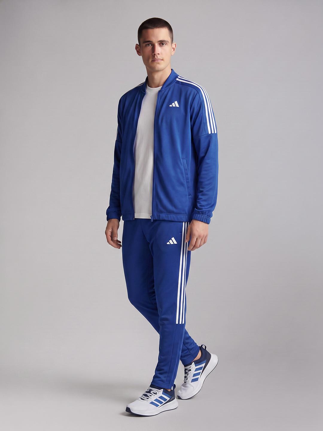 ADIDAS 3S Plain TS Stand Collar Tracksuis