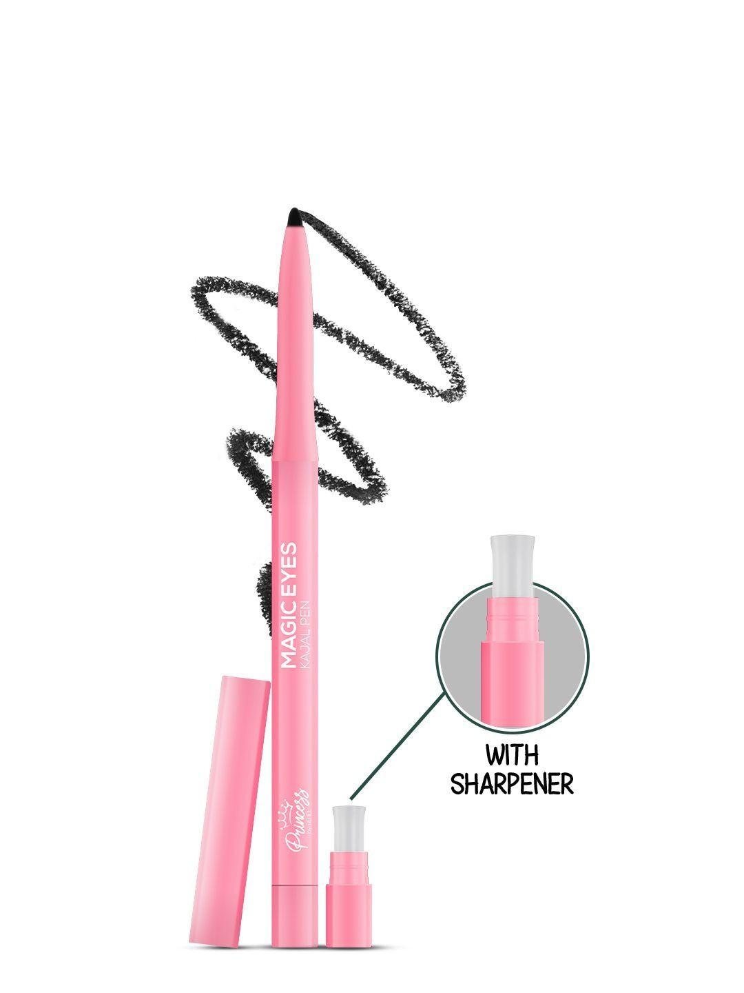 Renee Princess Magic Eyes Kajal Pen With Almond Oil - 0.35 g - Black