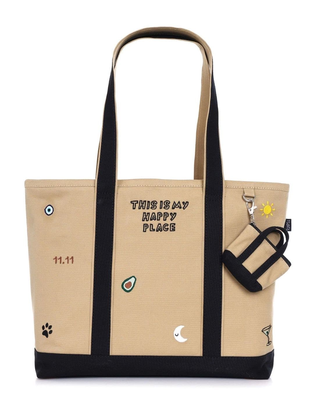 TSANTA Printed Up to 16 inch Tote Bag