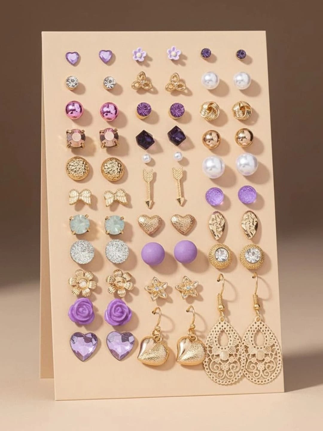 Zaphariq Geometric Studs Earrings