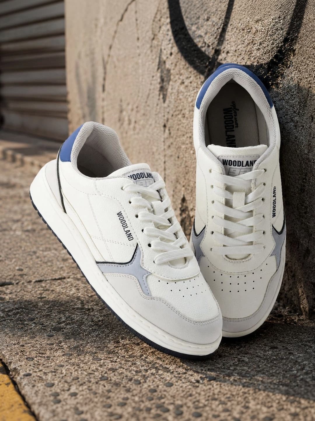 Woodland Men PU Sneakers