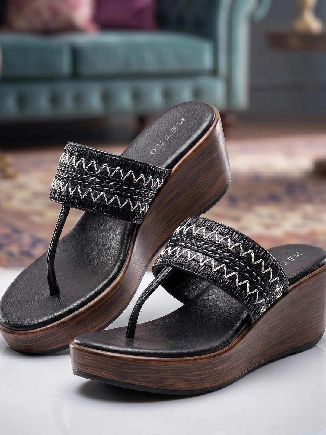 Metro Textured Wedge Heels