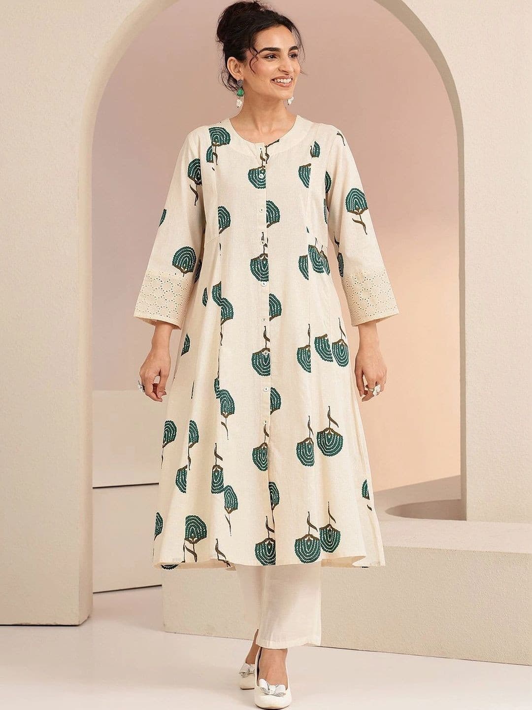 Libas Women Ethnic Motifs Printed Indie Prints Kurta