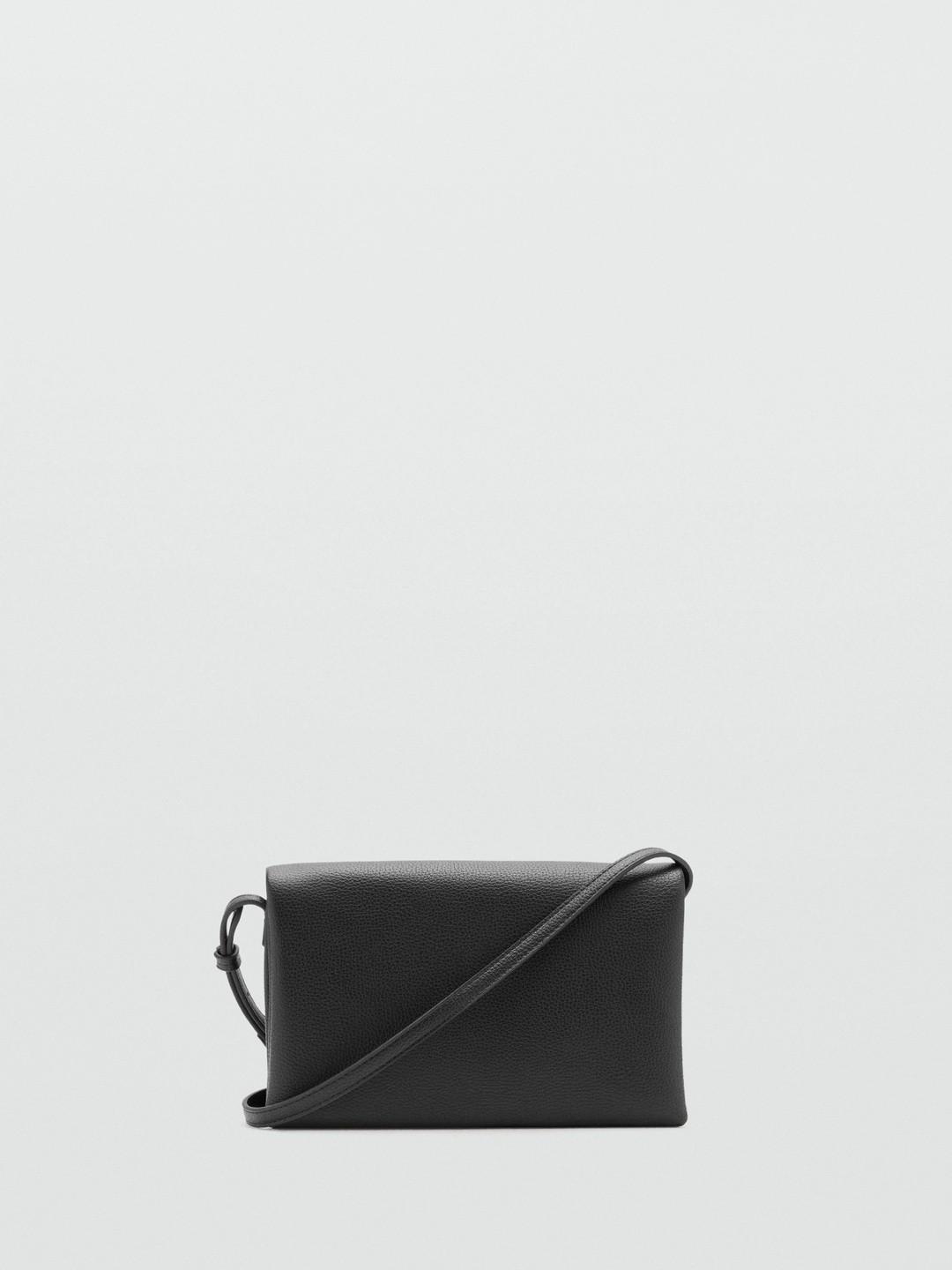 MANGO Textured Sling Bag
