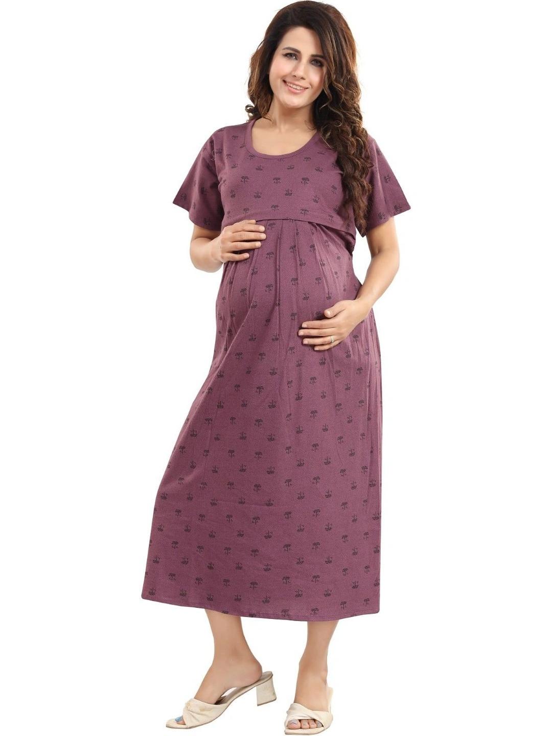 Fabme Printed Nightdress