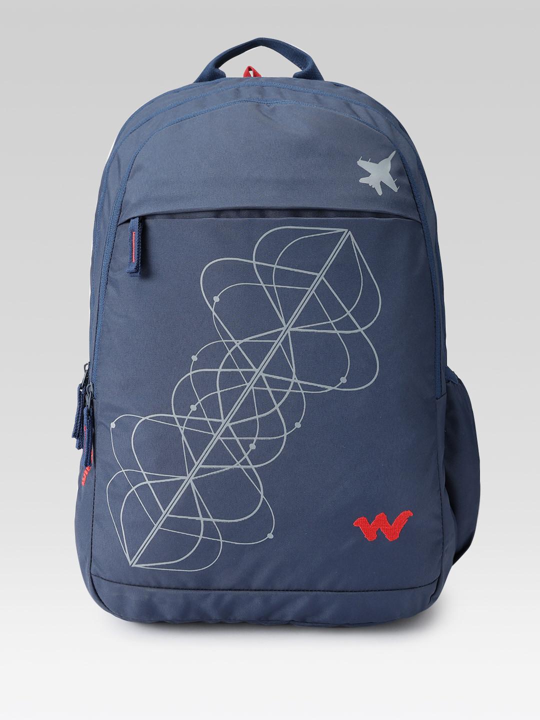 Wildcraft Unisex Abstract Printed Backpack