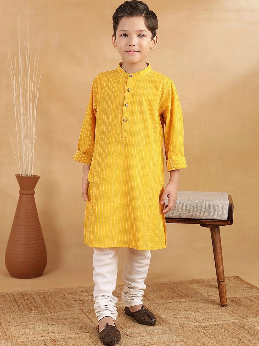 Fabindia Boys Printed Kurta
