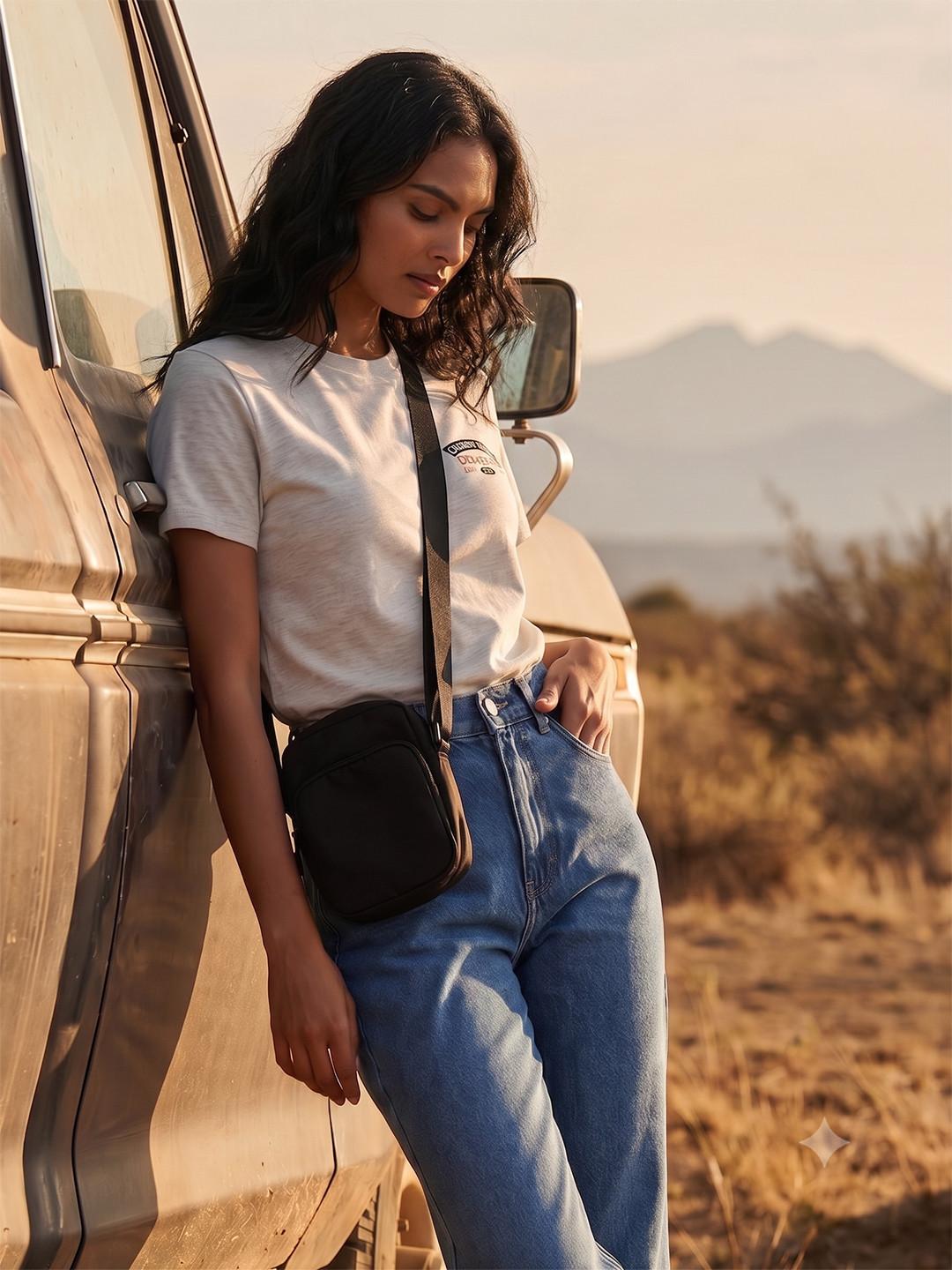 The Roadster Life Co. Typography Printed T-shirt